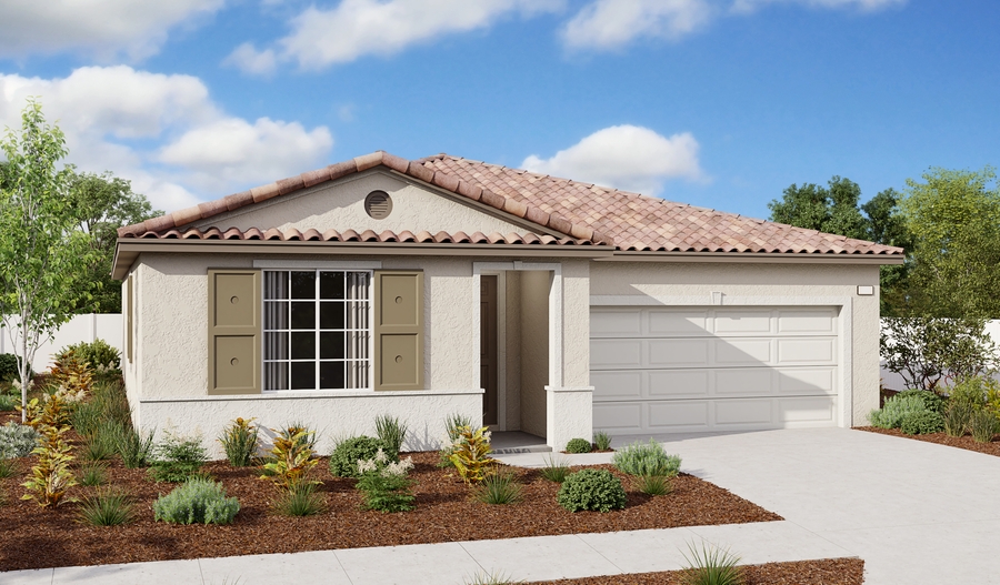 Exterior B Of the Agate plan