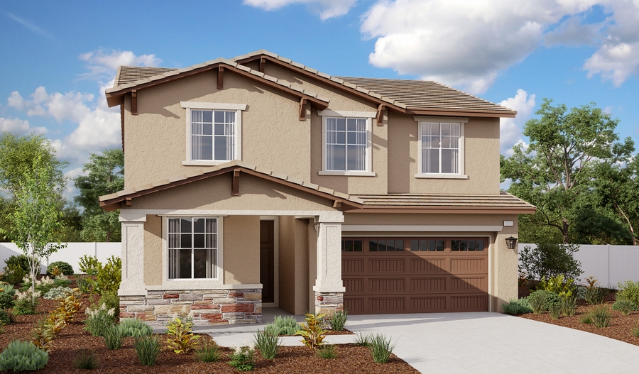 Exterior C of the Pearl plan
