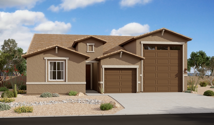 Exterior B of the Copper plan