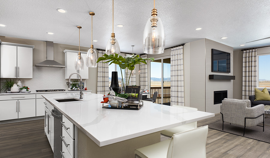 Kitchen of the Avalon plan