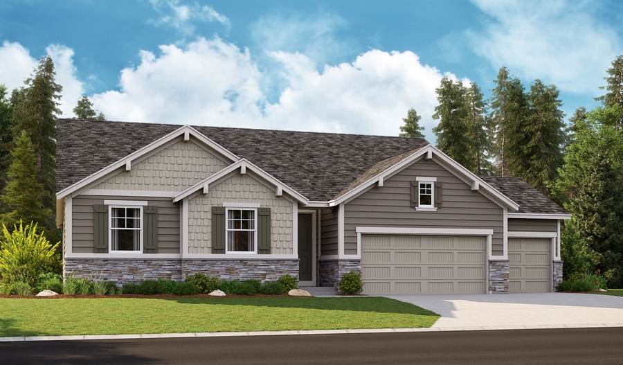 The Decker Elevation B Exterior B of the Decker plan