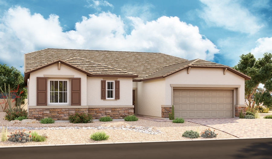 The Dominic Elevation B Exterior B of the Dominic plan