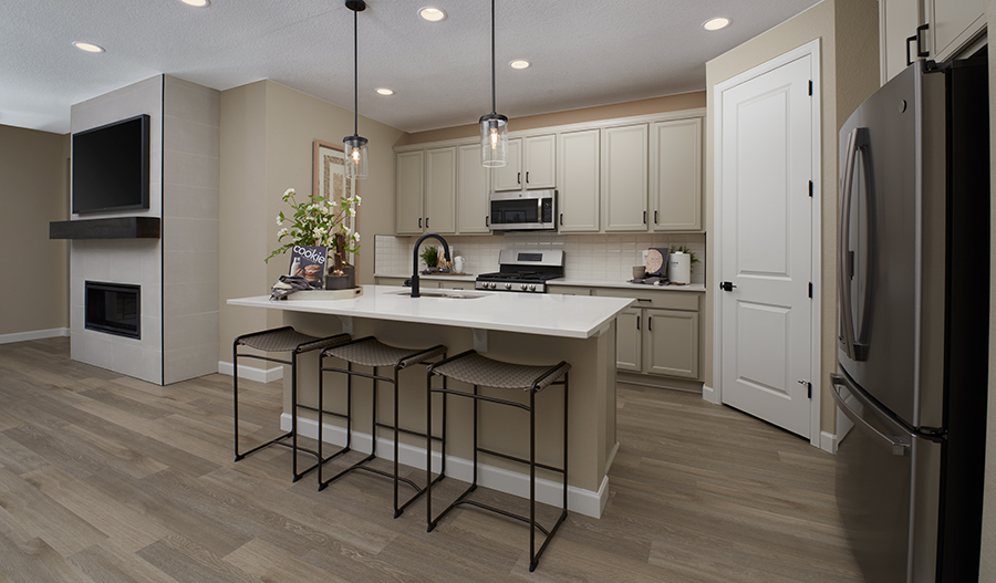 The Bronze Kitchen of the Bronze plan