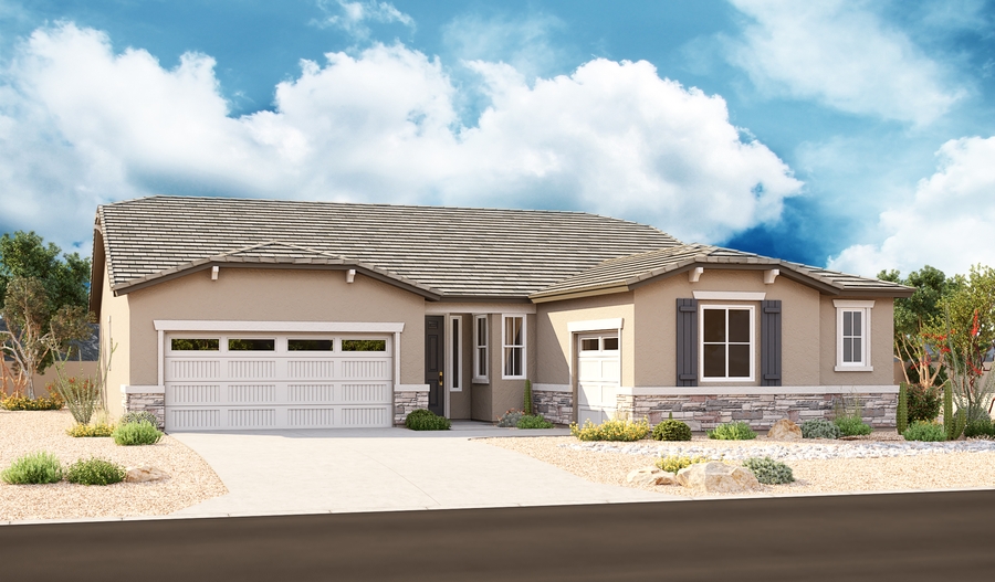 Exterior B of the Pinecrest plan