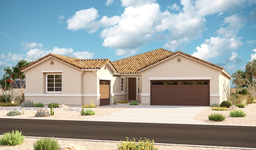 The Pomona Elevation A Exterior A of the Pomona plan