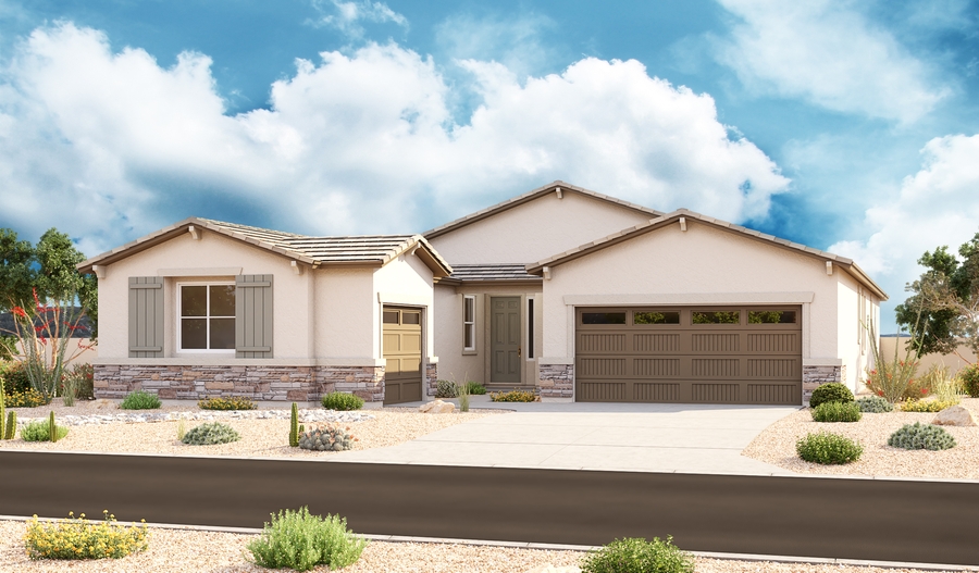 Exterior B of the Pomona plan