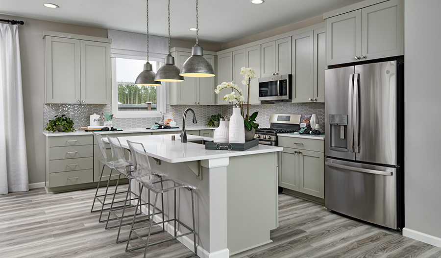 Kitchen of the Agate plan