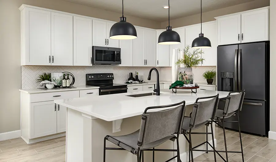 Kitchen of the Emerald plan