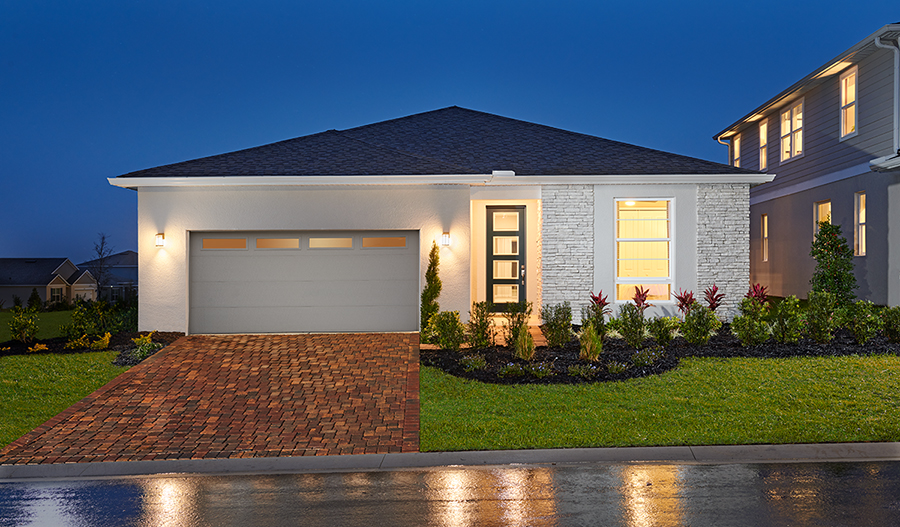 The ranch-style Slate floor plan