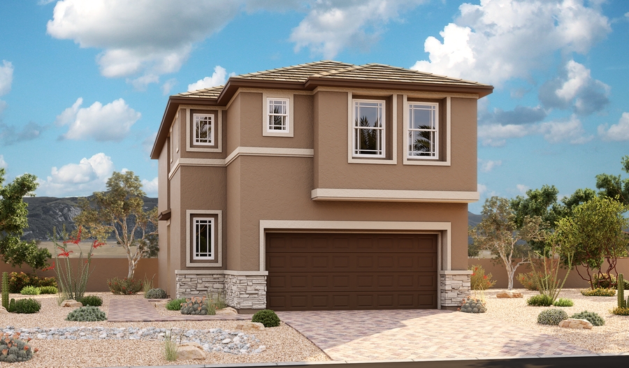 Exterior C of the Hibiscus plan