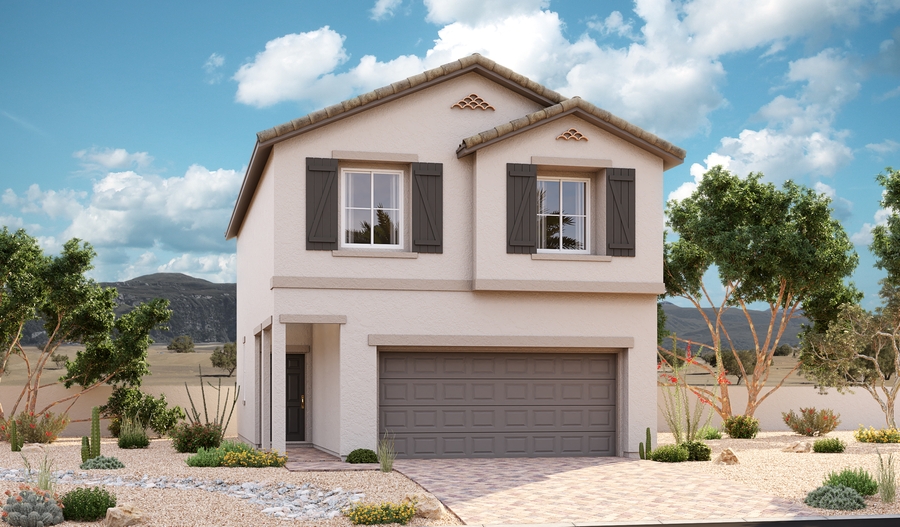 Exterior A of the Lantana plan