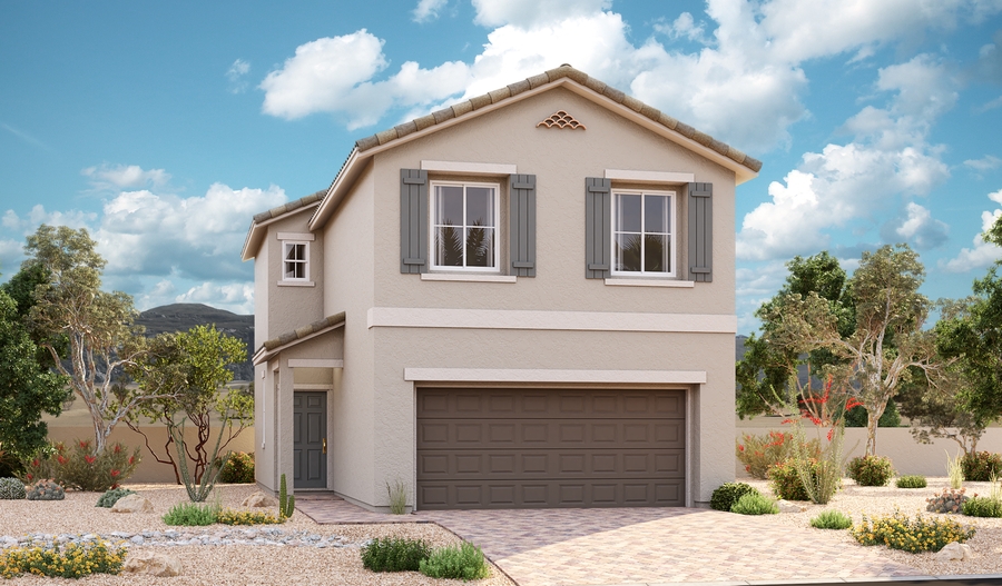 Exterior A of the Alder plan