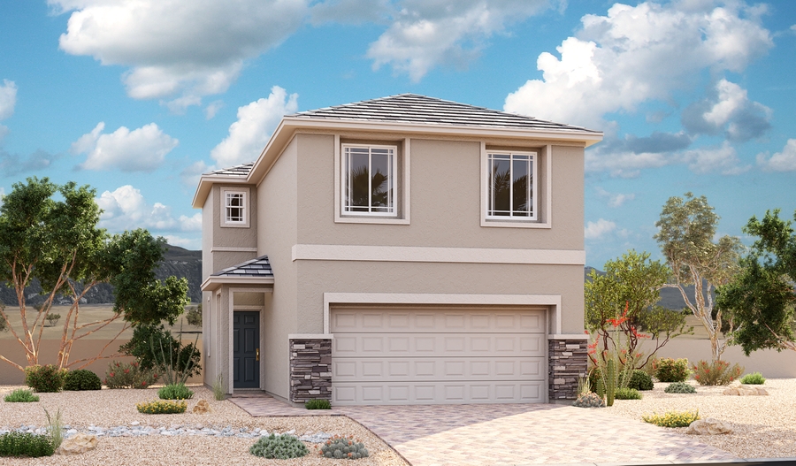 Exterior C of the Alder plan