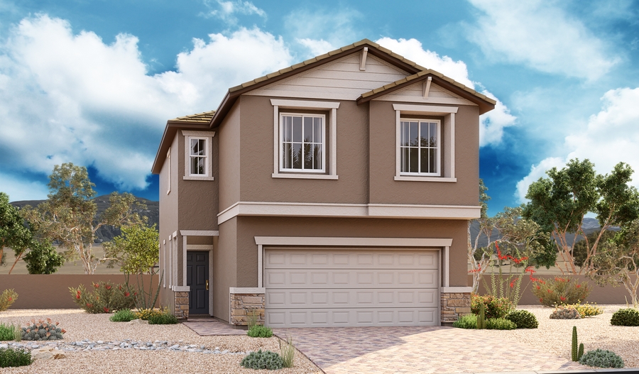 exterior B of the Boxwood plan