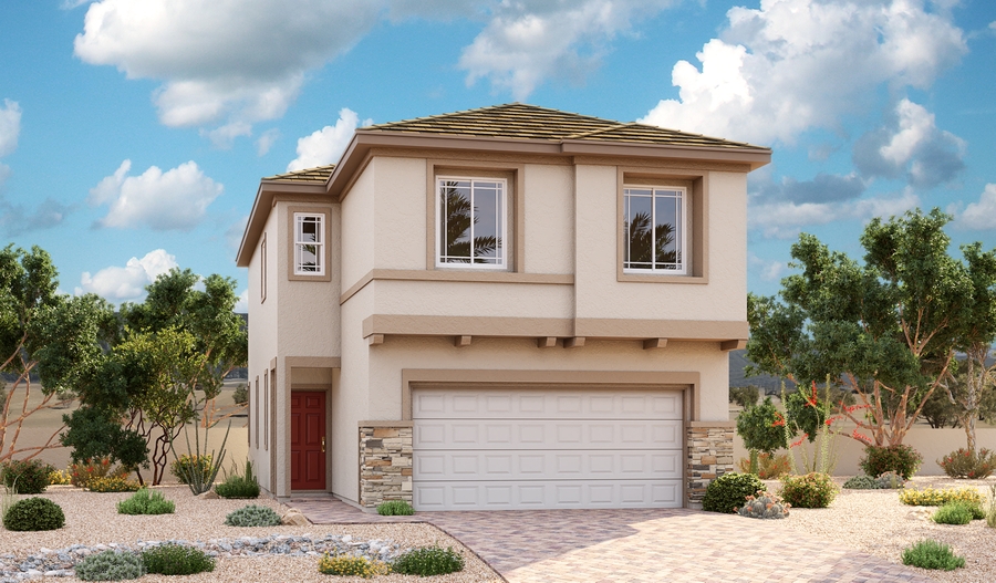 Exterior C of the Boxwood plan