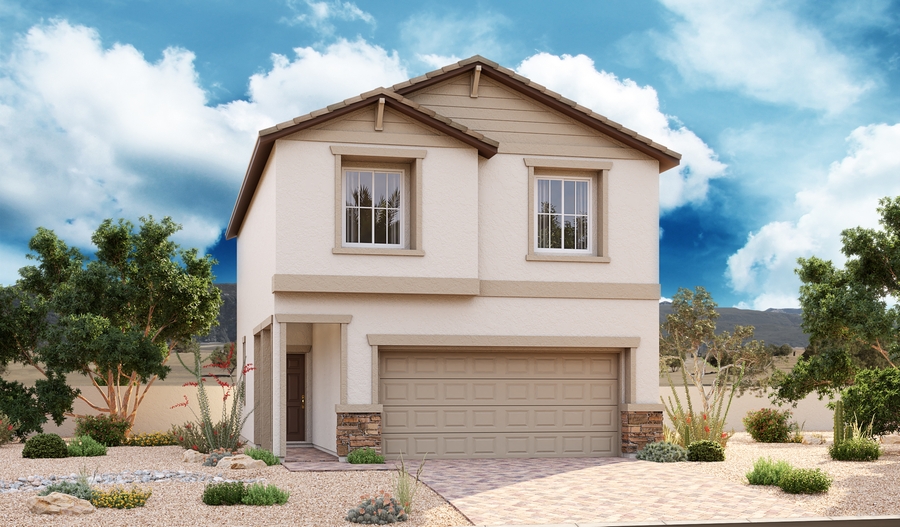 Exterior B of the Lantana plan