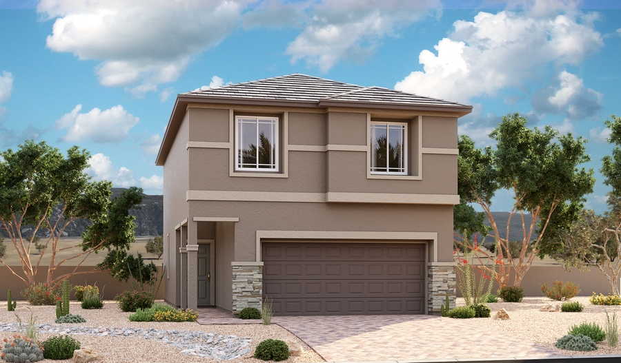 Exterior C of the Lantana plan