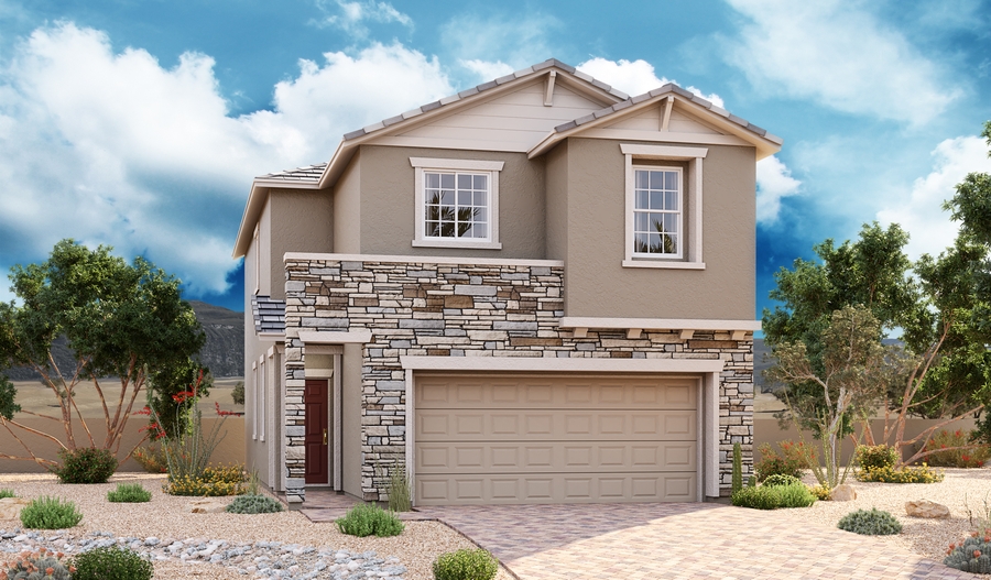 Exterior B of the Oleander plan