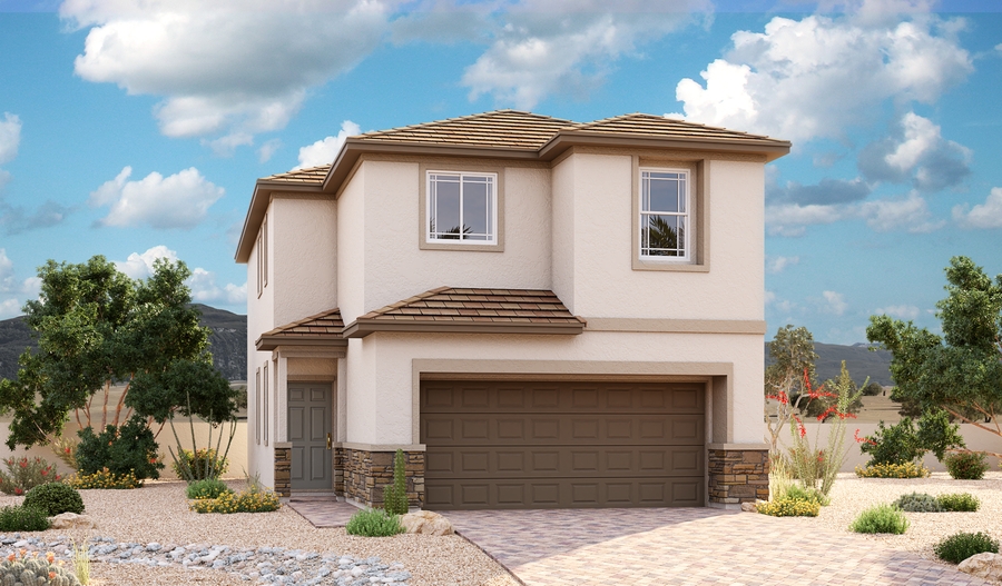 Exterior C of the Oleander plan