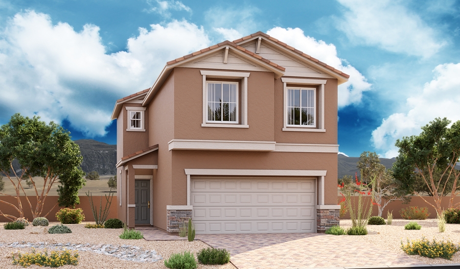Exterior B of the Alder plan