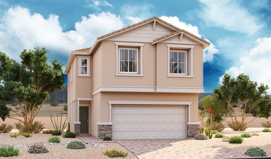 Exterior B Of the Boxwood plan