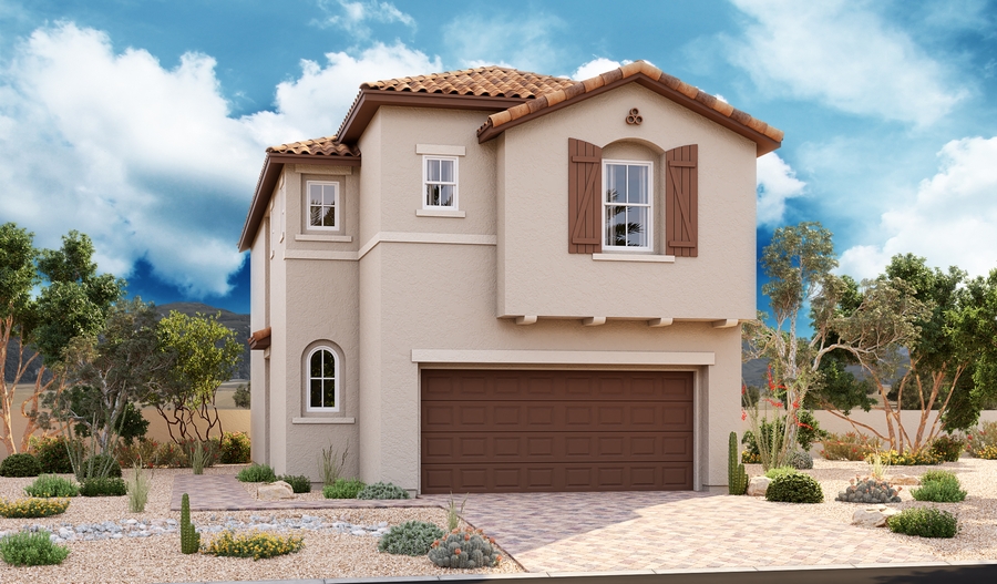 Exterior A of the Hibiscus plan