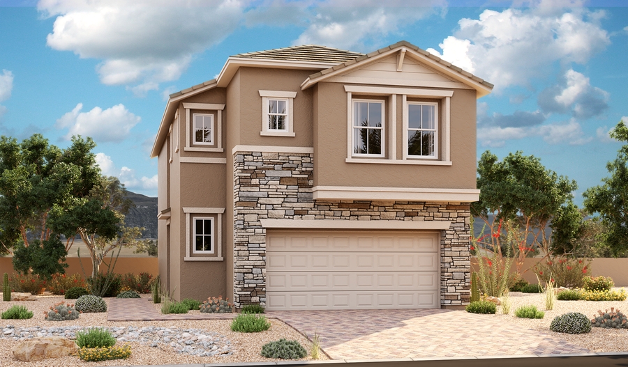 Exterior B of the Hibiscus plan