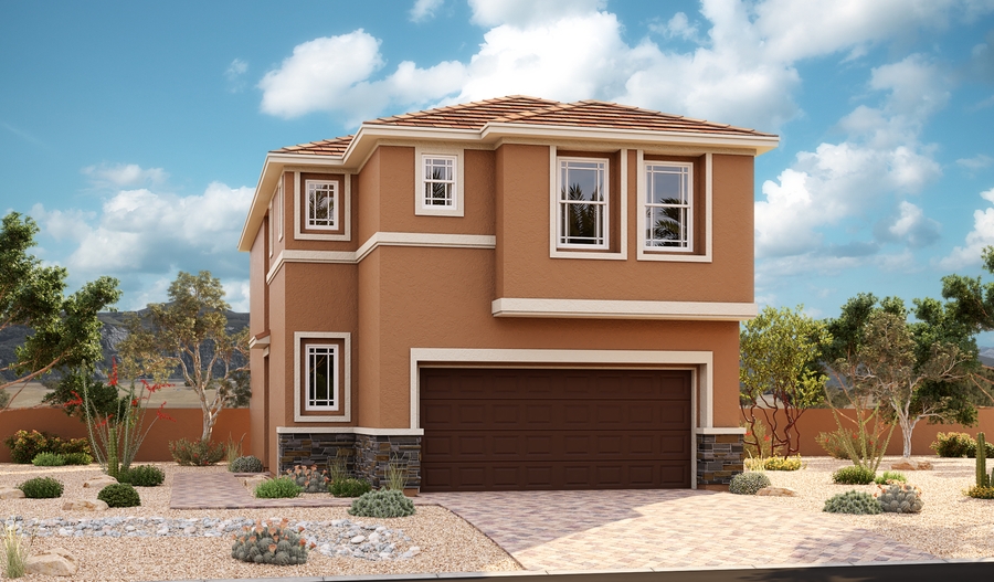 Exterior C of the Hibiscus plan