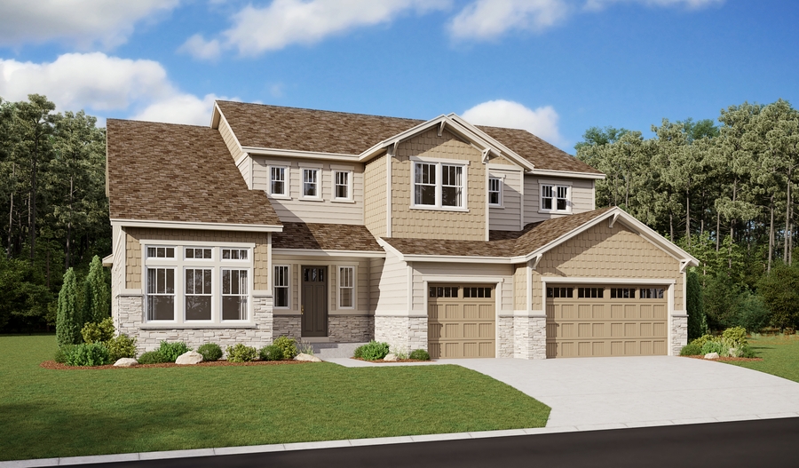 Exterior A of the Harmon plan