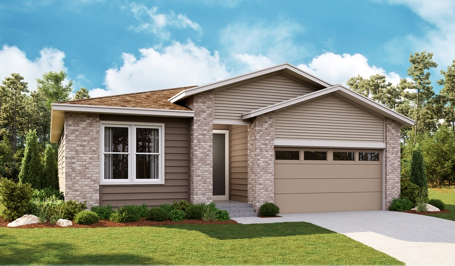 Noble floor plan at Creekside Village Richmond American Homes