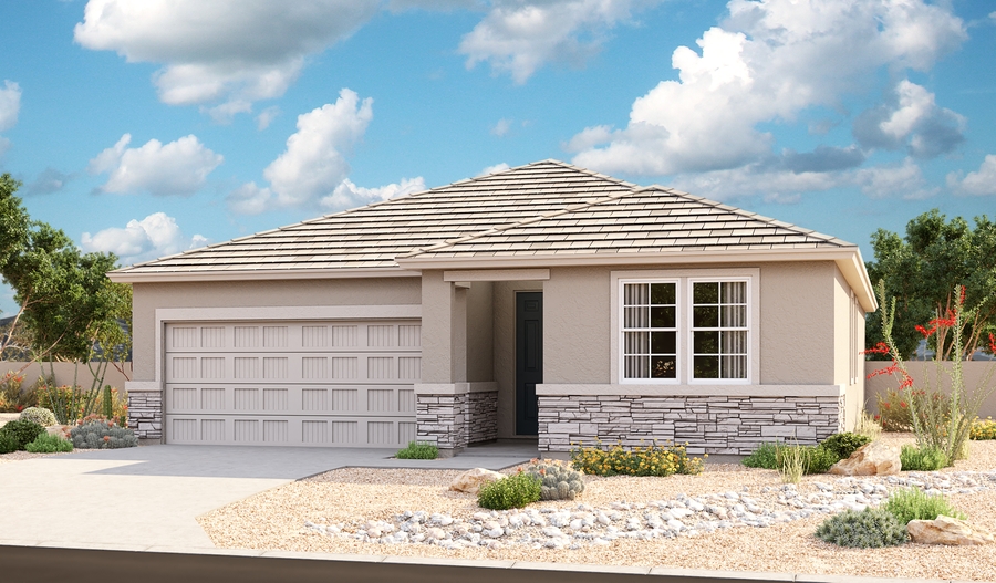 Exterior C of the Onyx plan