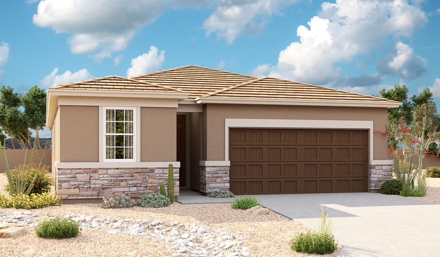 Exterior C of the peridot plan