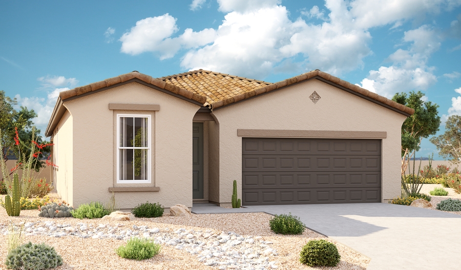 Exterior A of the Sunstone plan