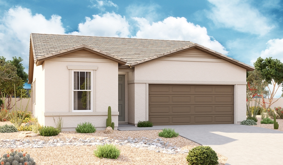 Exterior B Of the Sunstone plan