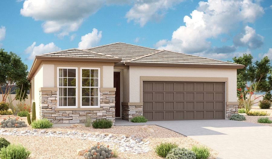 Exterior C of the Sunstone plan