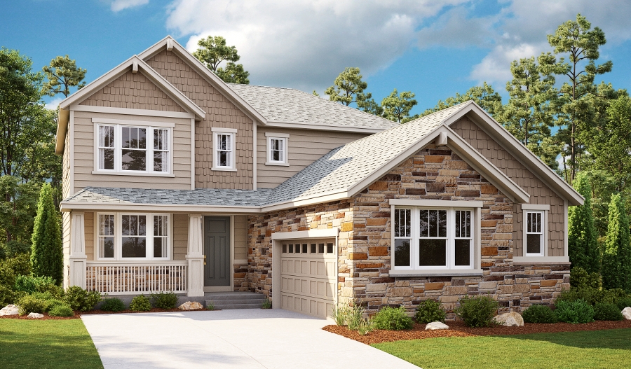 The Skylar Elevation B Exterior B of the Skylar plan