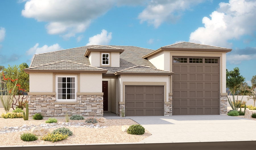 Exterior C of the Copper plan