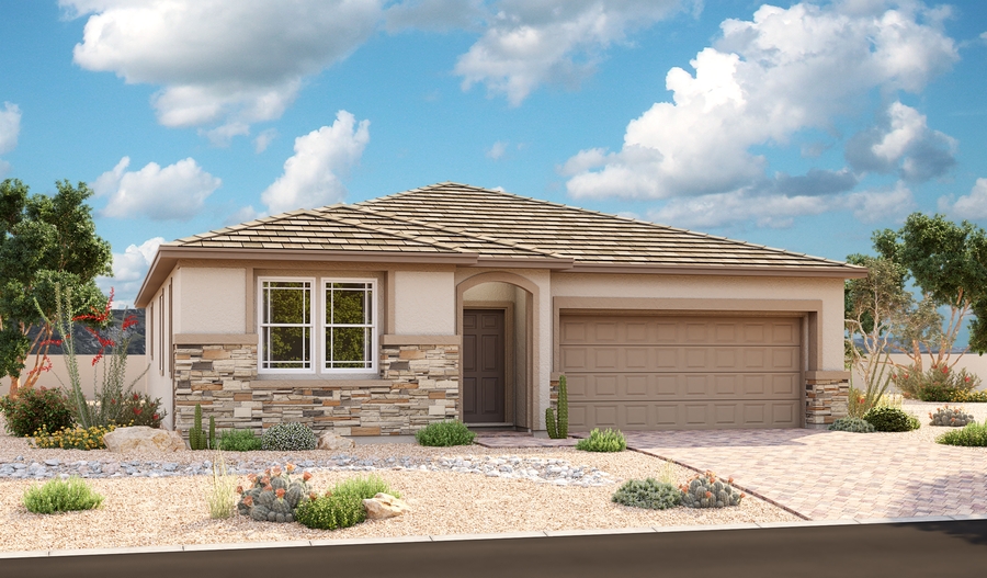 The Avalon Elevation C Exterior C of the Avalon plan