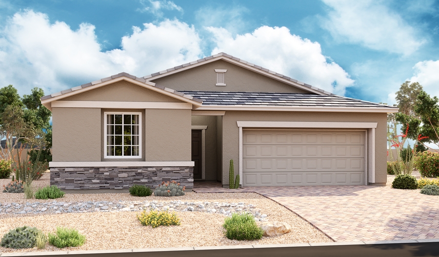 The Sarah Elevation B Exterior B of the Sarah plan