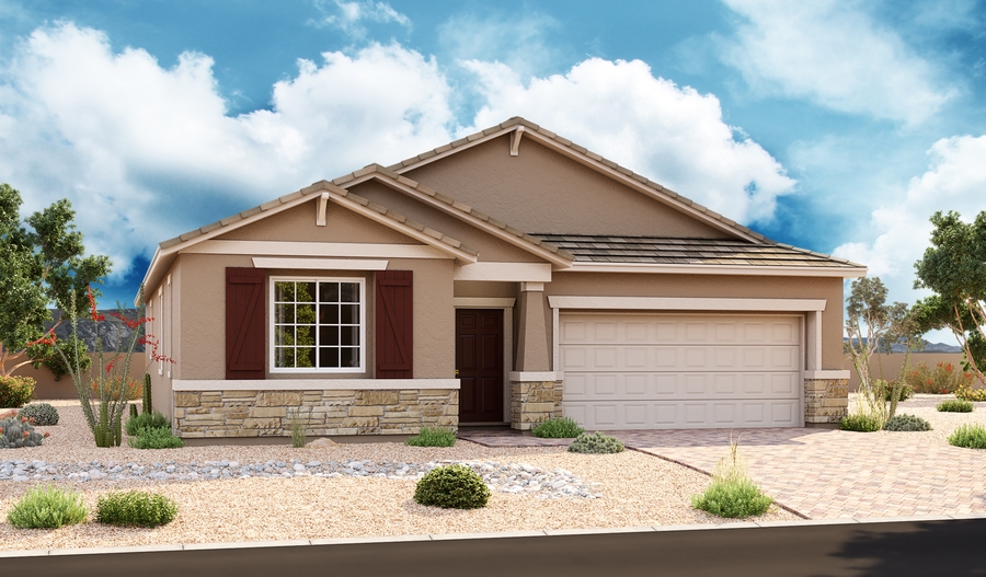 The Avalon Elevation B Exterior B of the Avalon plan