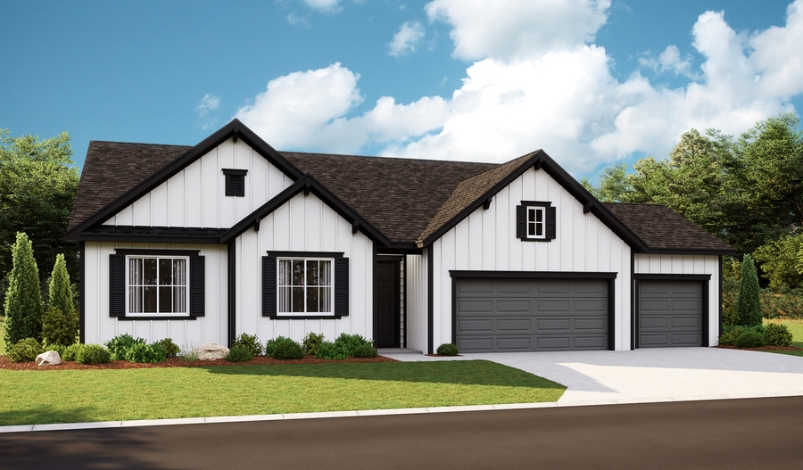 The Decker Elevation A Exterior A of the Decker plan