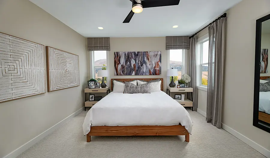 The Coronado Owner's bedroom of the Coronado plan