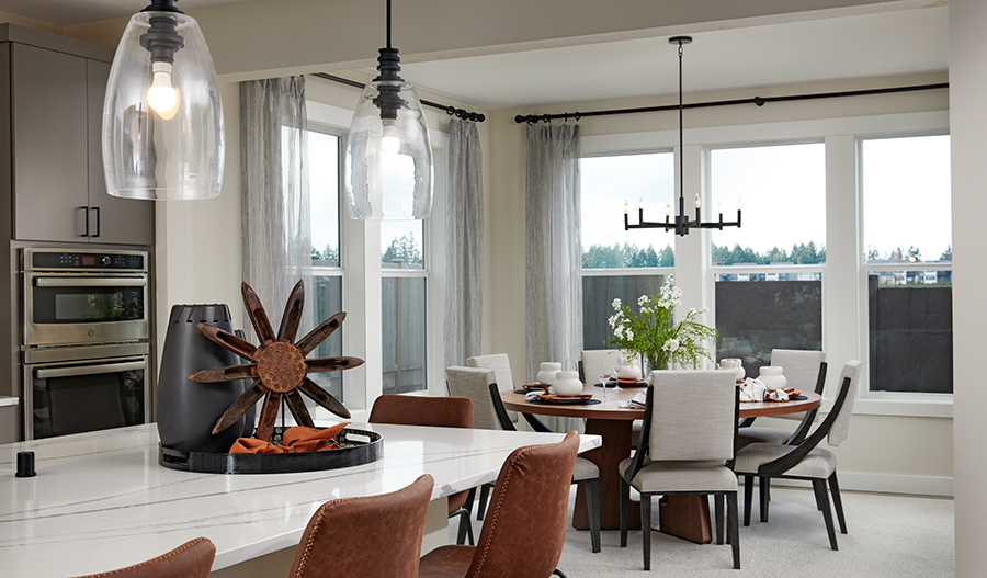 The Coronado Kitchen nook of the Coronado plan