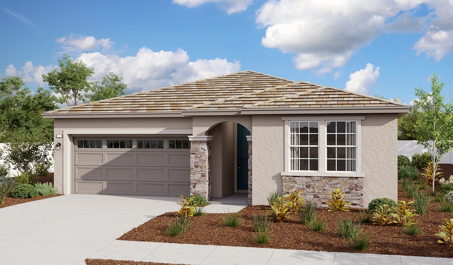 Exterior C of the Amethyst plan