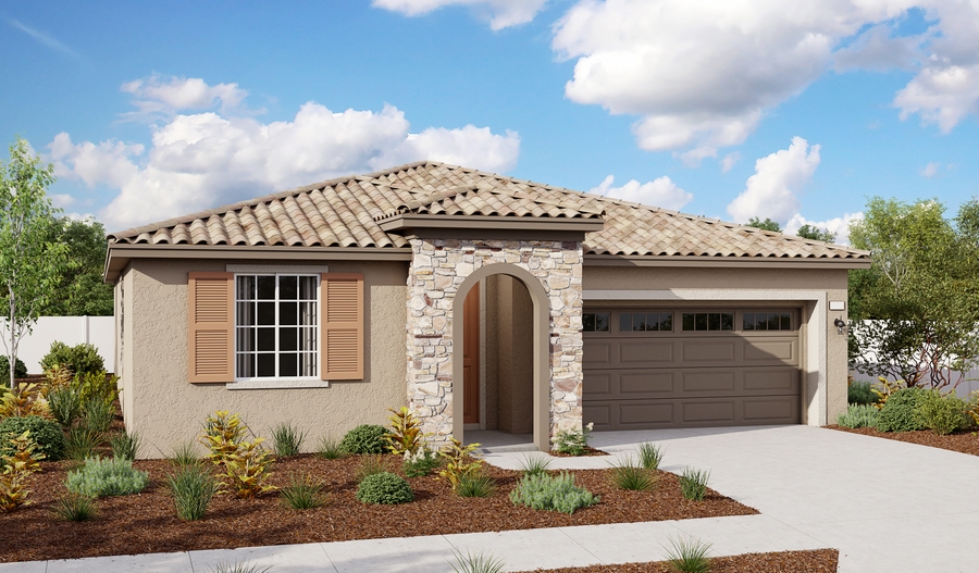 Agate floor plan at Alta at McSweeny Farms Richmond American Homes