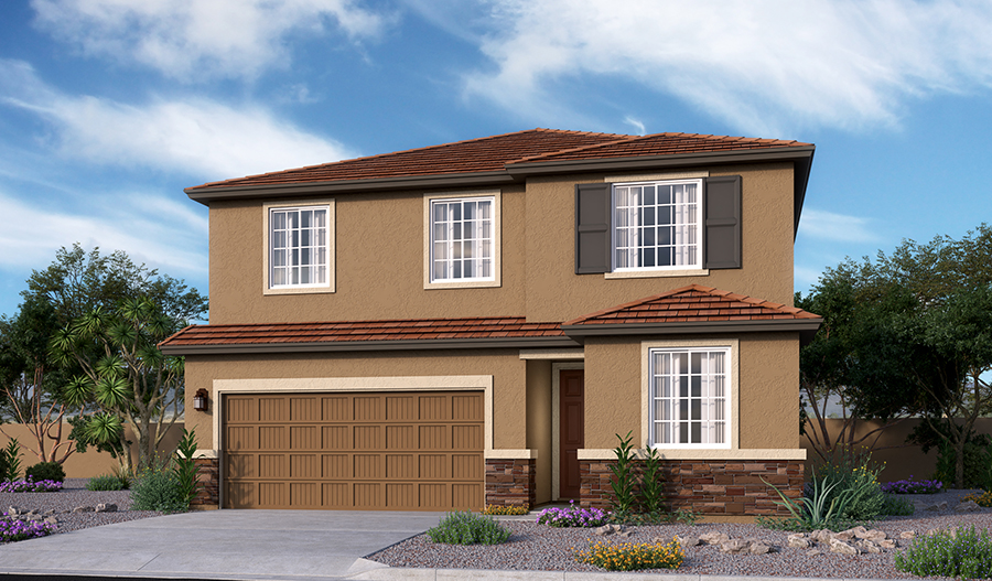 Exterior C of the Pearl plan
