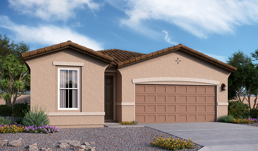 Exterior A of the Sunstone plan