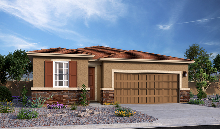 Peridot floor plan at Parkside at Gladden Farms Richmond American Homes