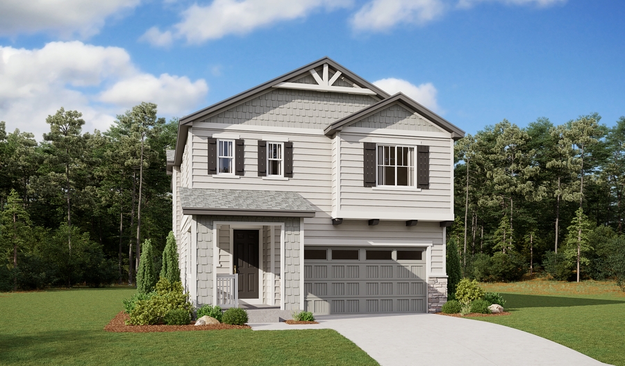 Exterior B Of the Laurel plan