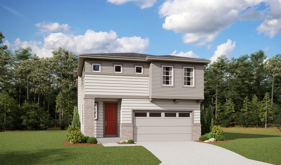The Laurel Elevation C Exterior C of the Laurel plan